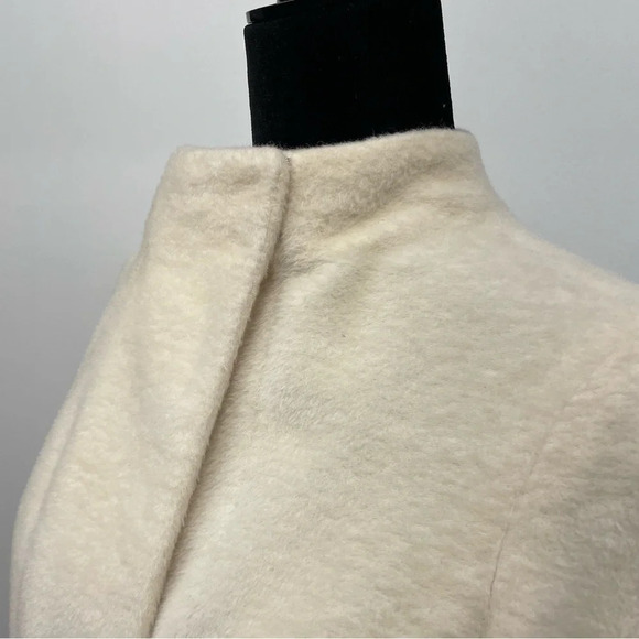 ELM Design 100% Baby Alpaca Coat Made in Peru Icelandic Design Bell Sleeves - Picture 2 of 12